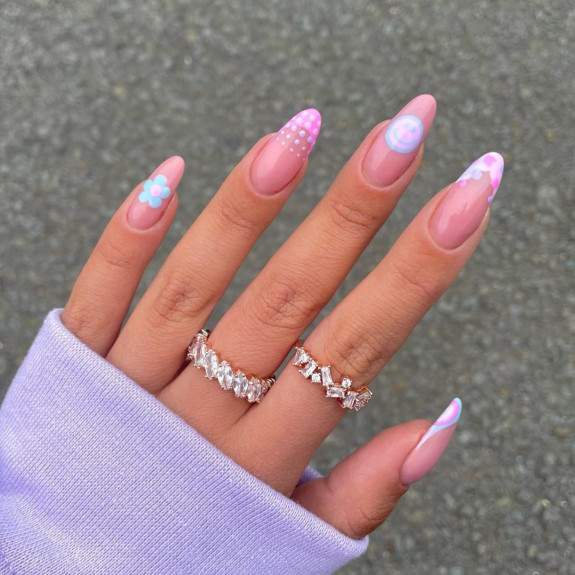 40 Best June Nail Designs — Mix and Match Design Nail Art