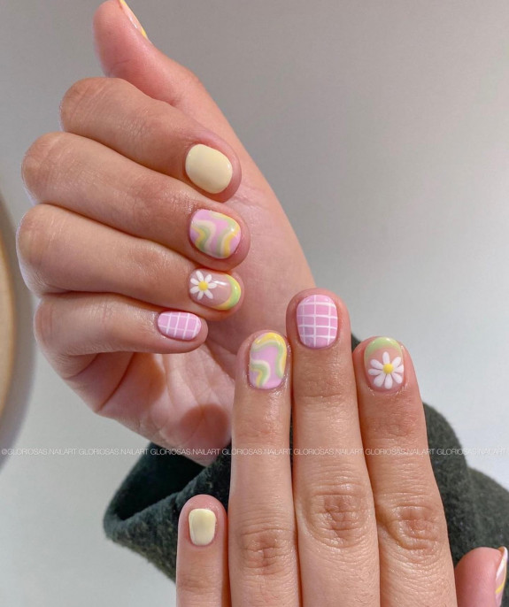 40 Best June Nail Designs — Soft Pastel Nail Art