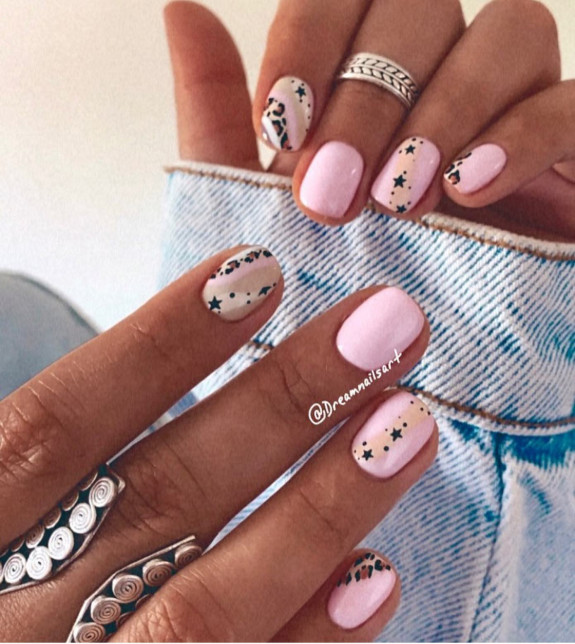 40 Best June Nail Designs — Pink Nail Art Design