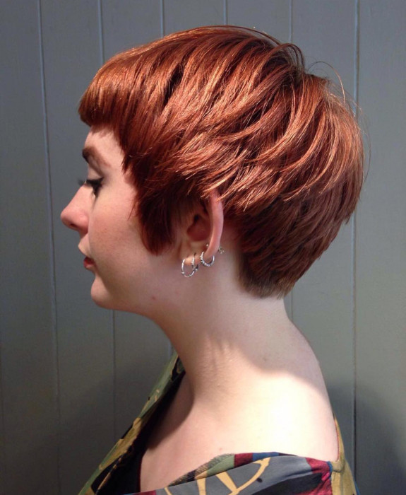 37 Best Pageboy Haircut Ideas 2022 — Red Pageboy Pixie Haircut