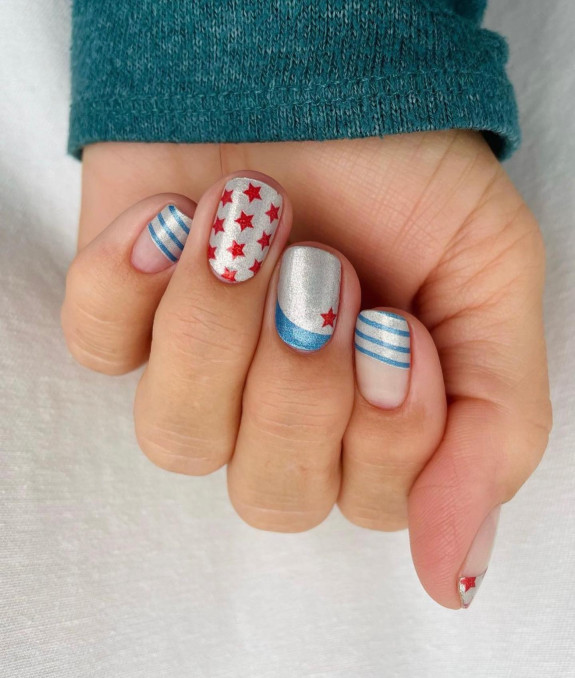 35 Memorial Day Nail Art Designs — Cute Patriotic Nail Art