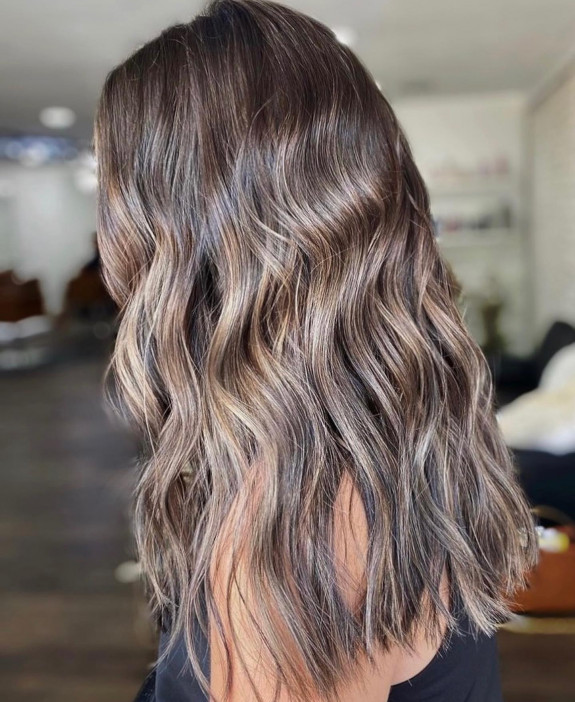 37 Mushroom Balayage Ideas — Cool Brown