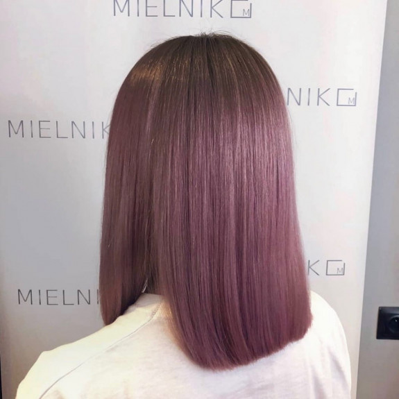 35 Plum Black Hair Color Ideas — Light Plum Hair