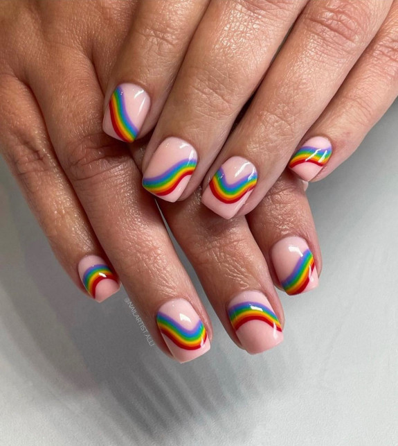 38 Pride Nail Ideas — Rainbow + Heart + Sparkle Nails