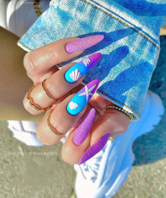 nail été 2022, nail art été 2022, summer nail art designs 2022, summer nail designs, summer nail colors, summer nails, acrylic, end of summer nail designs, summer nail designs 2022, bright summer nails, summer nails short, nail ete designs 2022, nail art ete 2022, nail ete ideas 