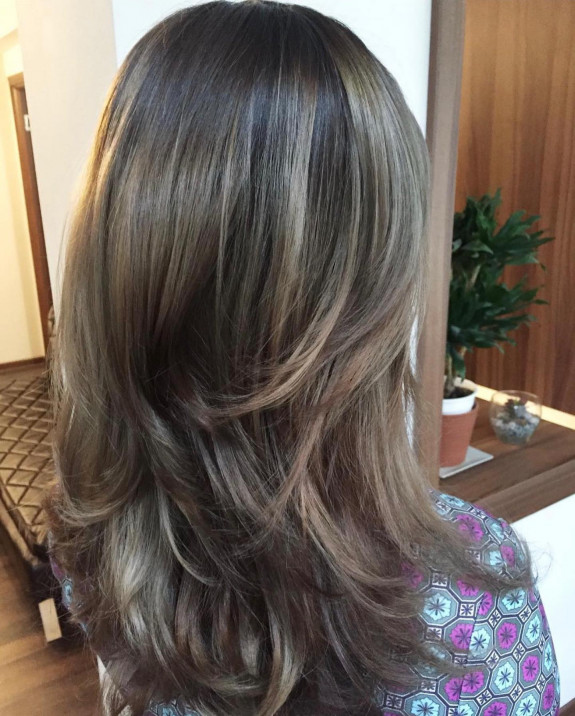 37 Mushroom Balayage Ideas — Subtle Mushroom Brown Balayage Hair