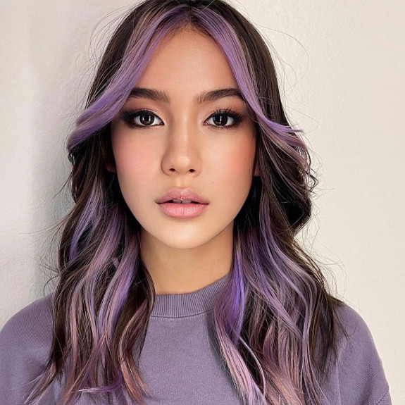 35 Crazy Hair Color Ideas — Touch of Lavender Hair Color