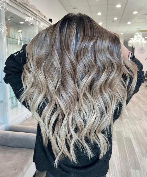 37 Ash Blonde Hair Color Ideas — Ombre Dark To Light