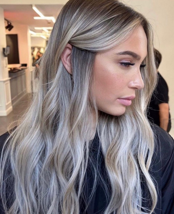 ash blonde hair color ideas, ash blonde hair, ash blonde balayage, natural ash blonde, light ash blonde hair, smokey ash blonde, ash blonde highlights, ash blonde brown, summer hair color ideas, hair color trends 2022, medium ash blonde 