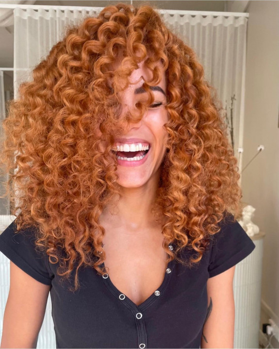 33 Ginger Brown Hair Color Ideas — Curly Ginger Hair Color