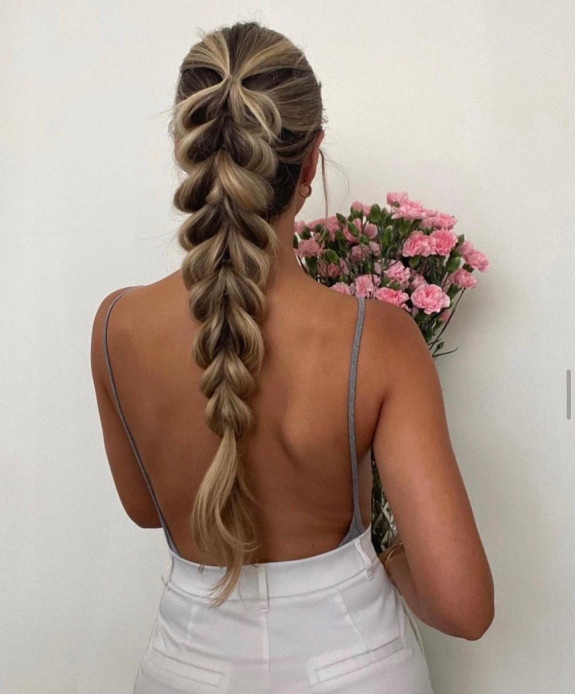 40 Cute Summer Hairstyles — Pull Through Braids