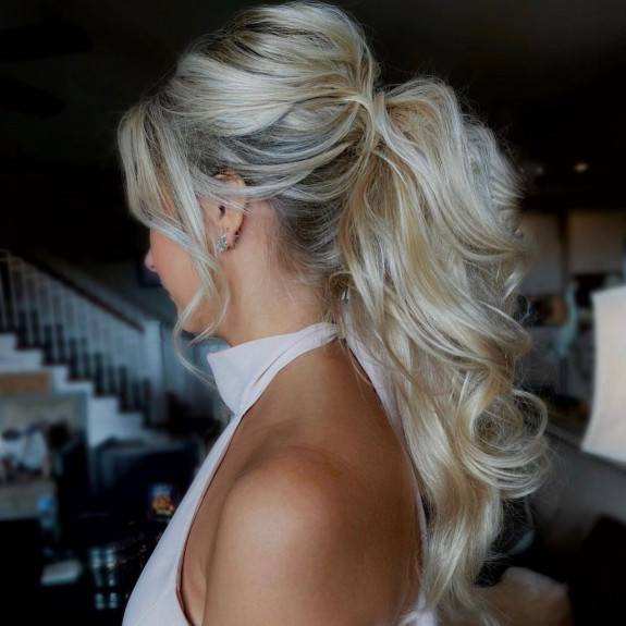 40 Cute Summer Hairstyles — Ponytail for Party