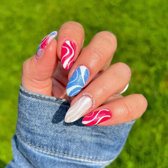 cute memorial day nail art designs, patriotic nails, memorial day nails 2022, 4th of july nails, memorial day nail colors, patriotic nails, memorial day nails, nails for 4th july, independent day nails, cute memorial day nails, 4th of july day nail designs, red, white and blue nails