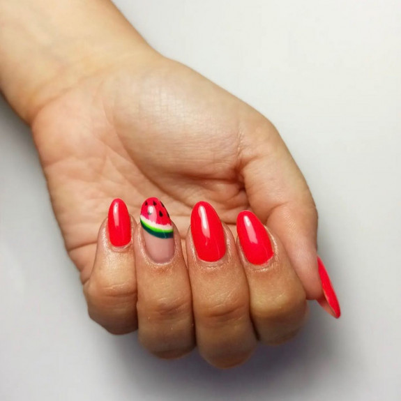 39 Best Watermelon Nails for 2022 — Watermelon + Red Nails