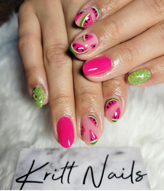 watermelon nails, watermelon nails easy, watermelon tip nails, pink watermelon nails, watermelon acrylic nails, watermelon nails toes, watermelon nails coffin, summer nail trends 2022, watermelon nails long, watermelon ombre nails, watermelon french tips, summer nails 2022, watermelon nails design, watermelon nails 2022, fruity nails