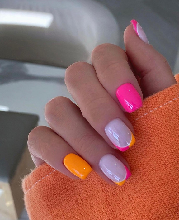 Squoval nails long, summer nails, squoval nails summer, squoval nails short, squoval nails designs, medium squoval nails, squoval nail shapes, squoval acrylic nails, squoval nails french tip, squoval shape, summer nail designs, summer nail trends, summer nails colors, short nails summer