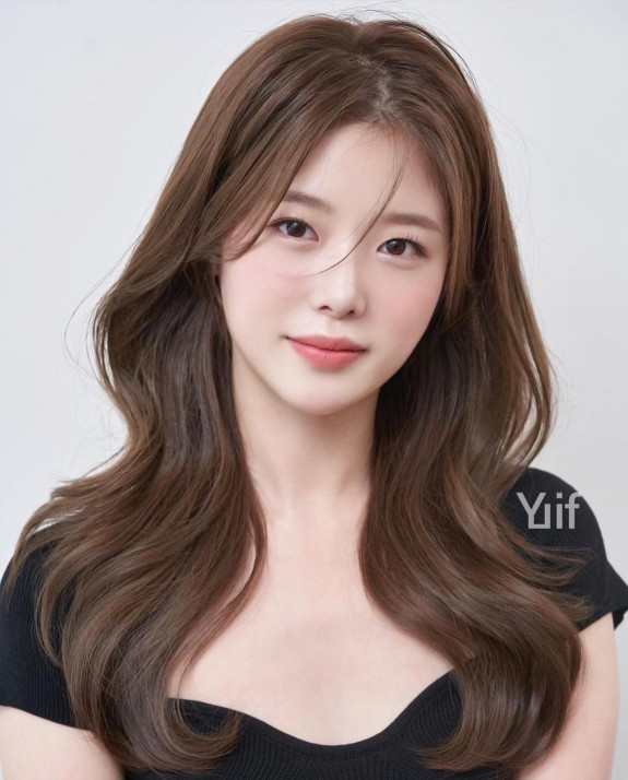 curtain bangs lob hair, long curtain bangs, soft curtain bangs, curtain bangs haircut, types of curtain bangs, curtain bangs with layers, curtain bangs straight hair, curtain bangs 2022, medium hair length curtain bangs, curtain bang face frames