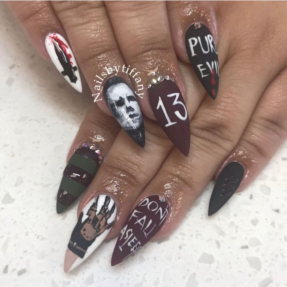 40 Halloween Nails in 2022 — Spooky Stiletto Nails