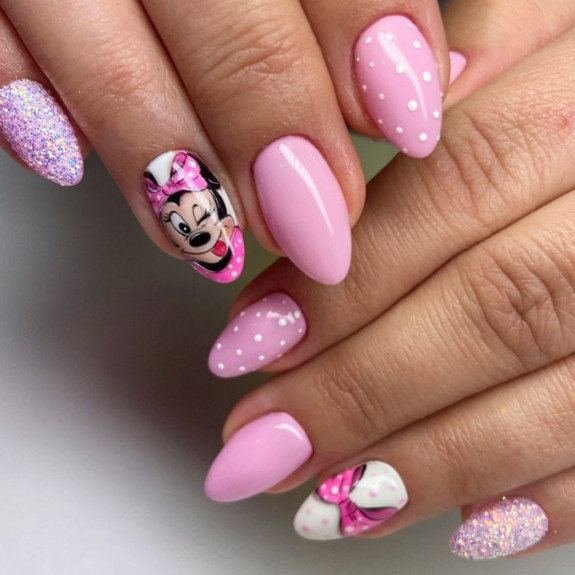 32 Cute Minnie Mouse Nail Ideas —