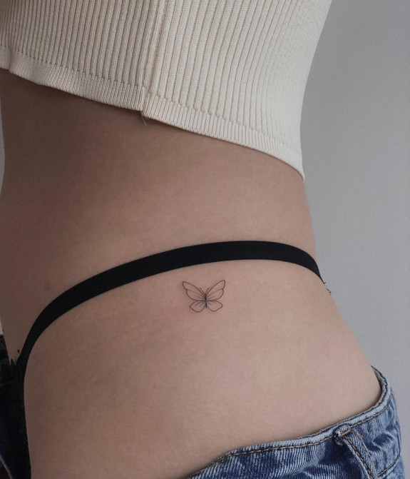 30 Small Tattoos Ideas — Butterfly Tattoo