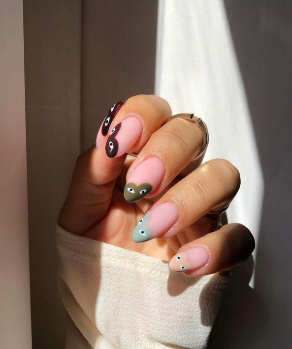 earthy fall nails for 2022, fall nails, swirl nails, earthy fall nails, nail art designs, september nails, fall nails designs, autumn nail designs, autumn nails 2022, nail trends 2022, brown autumn nails 2022, fall nails 2022, fall nails 2022 acrylic, fall nails 2022 colors