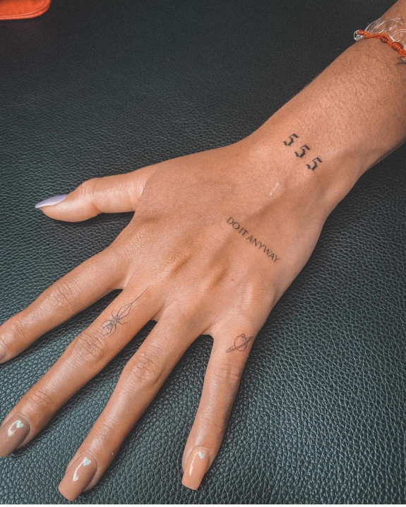 30 Small Tattoos Ideas — Hand Small Tattoo