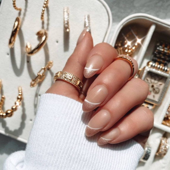 34 The Best Fall Nail Trends For 2022 — Glitter Tip Nails