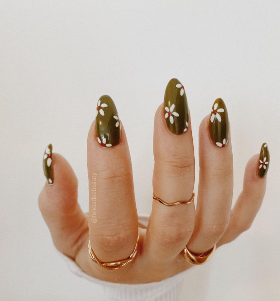 34 The Best Fall Nail Trends For 2022 — Flower Green Nails