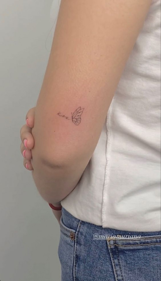 30 Small Tattoos Ideas — Small Butterfly Tattoo Back Arm