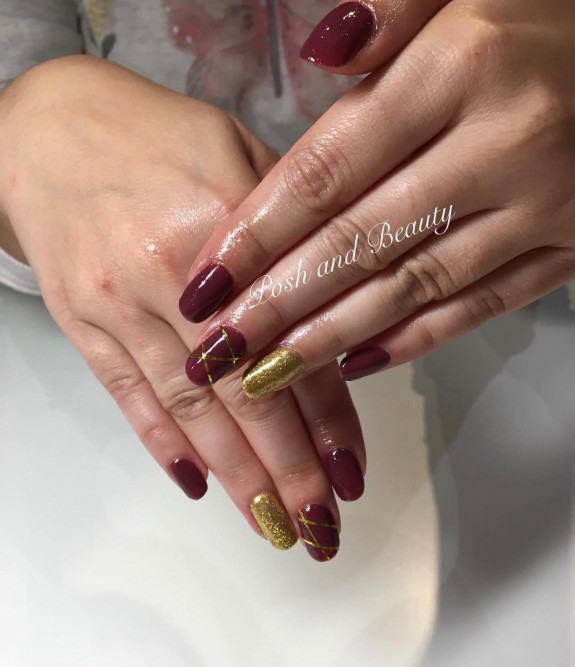 simple burgudy nails, burgundy nails with gold, burgundy nails with design, burgundy nails matte, burgundy acrylic nails, burgundy french tip nails, dark burgundy nails, burgundy nails with glitter, burgundy nails short, fall nails 2022, autumn nails 2022, burgundy nails, coffin, burgundy nails 2022