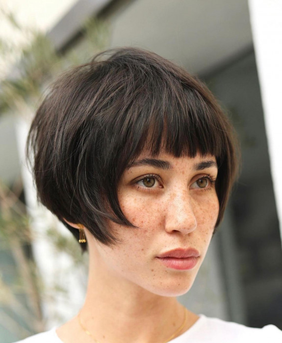 28 Trendy Bixie Haircut Ideas — Modern French Bob Haircut