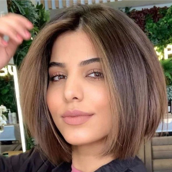 45 Flattering Long Bob Haircuts — Brunette Long Bob