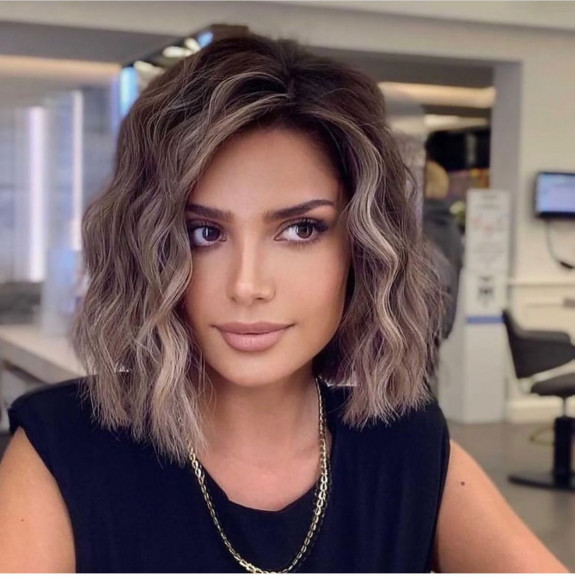 45 Flattering Long Bob Haircuts — Lob Haircut with Waves