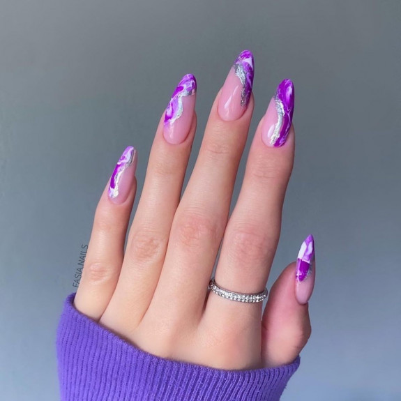 purple marble nails, purple nails, purple nail designs 2022, purple nails with glitter, dark purple nails, pink purple nails, autumn purple nails, fall purple nails, french tip nails purple, dark purple nail designs, purple nail designs with glitter, purple nail designs simple, purple nail designs short, light purple nail designs, swirl purple nails