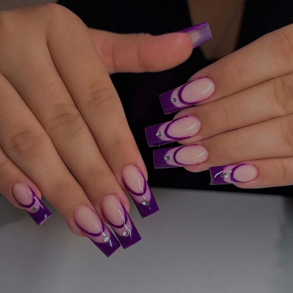 purple nails, purple nail designs 2022, purple nails with glitter, dark purple nails, pink purple nails, autumn purple nails, fall purple nails, french tip nails purple, dark purple nail designs, purple nail designs with glitter, purple nail designs simple, purple nail designs short, light purple nail designs, swirl purple nails