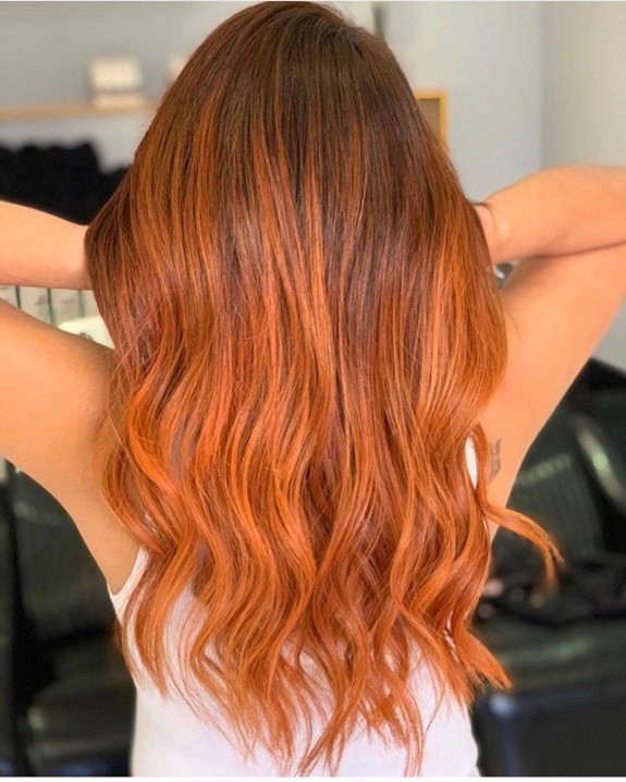 35 Best Copper Hair Color Ideas — Dark Roots + Ombre Copper