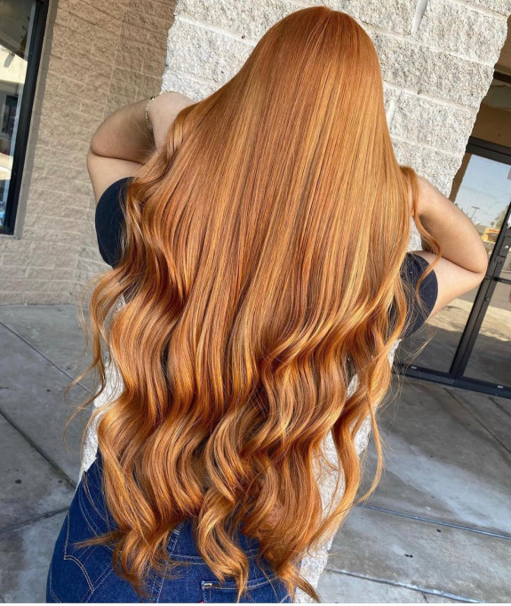 35 Best Copper Hair Color Ideas — Copper with Blonde Highlights