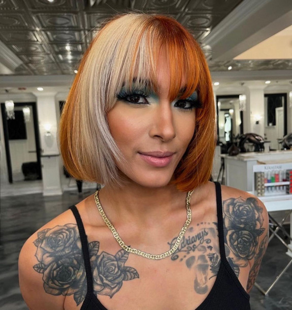 35 Best Copper Hair Color Ideas — Color Block on Bob