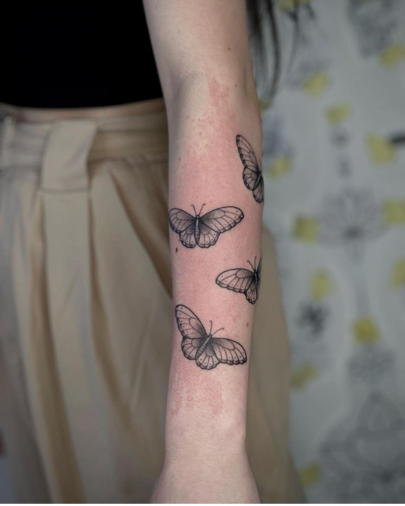 40 Beautiful Butterfly Tattoo Ideas — Butterfly Arm Tattoo