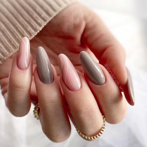 30 Pretty Fall Nail Designs in 2022 — Neutral and Nude Pink Nails