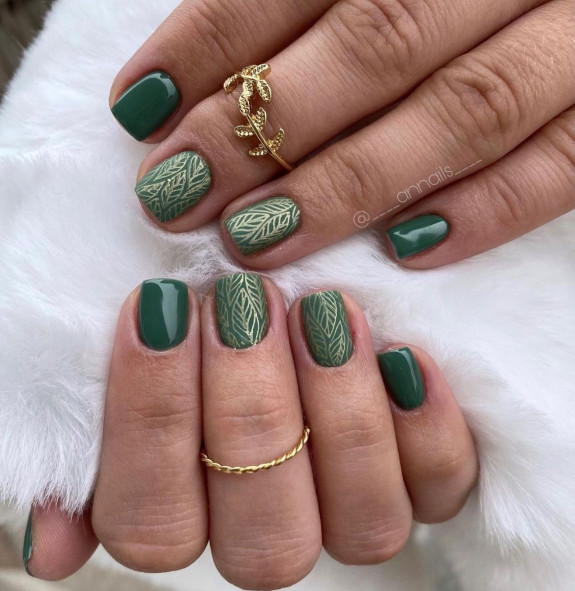 fall nails , fall nails 2022, fall nail colors, autumn nails, autumn fall nails, brown nail designs, acrylic fall nails, fall nail ideas, green nails, neutral nails, almond nails