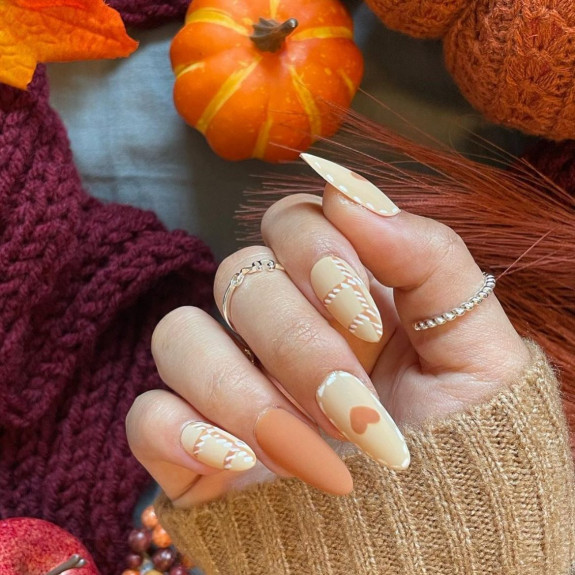 25 Autumnal Nails in 2022 — Soft Tone Fall Nails