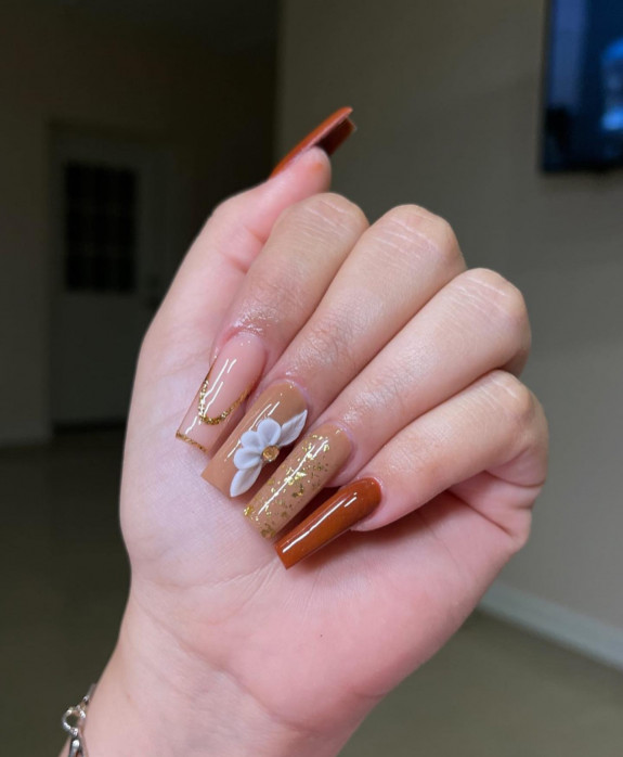 40+ Thanksgiving Nail Ideas — Glam Fall Nails