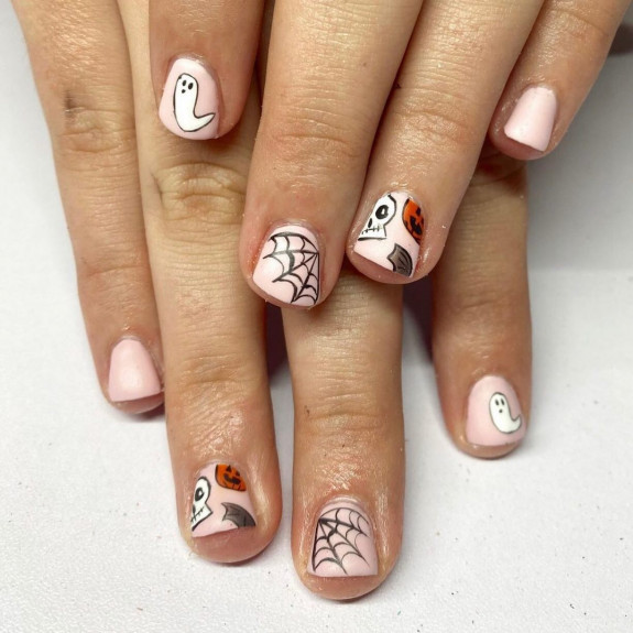 spider nail art, spider nails, spider web nails, simple spider web nails, halloween nails, halloween nail ideas, spider web nail ideas, halloween nail art, simple halloween nails, halloween nails acrylic, spider nails acrylic, halloween nails short