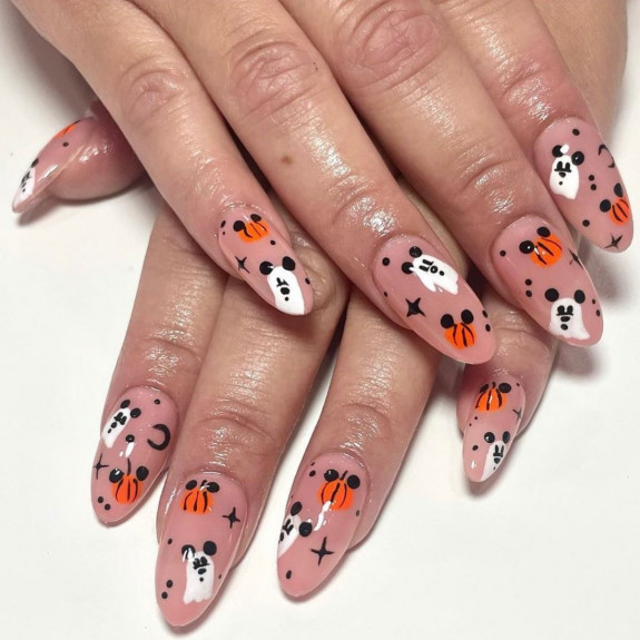 76 Spooky Halloween Nails for Every Taste — Disney Halloween Nails