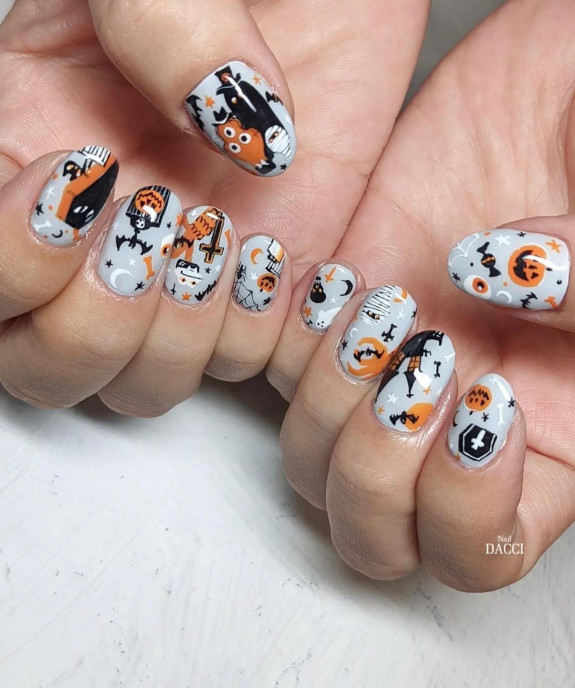 76 Spooky Halloween Nails for Every Taste — Creepy Halloween Nails