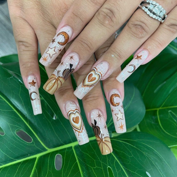 halloween nails, halloween nails 2022, ghost french tip nails, cute halloween nails, pumpkin nails, halloween nails acrylic, spooky nails, ghost nails, halloween french tip nails, halloween nail designs, halloween nail ideas, cute halloween nails, halloween nail ideas 