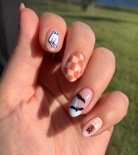 best halloween nails, halloween nails, pumpkin nails, halloween nails acrylic, spooky nails, ghost nails, halloween french tip nails, halloween nail designs, halloween nail ideas, cute halloween nails, halloween nails 2022