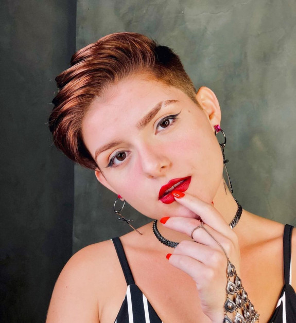 32 Pixie Cuts That Are So Trendy — Copper Short Pixie