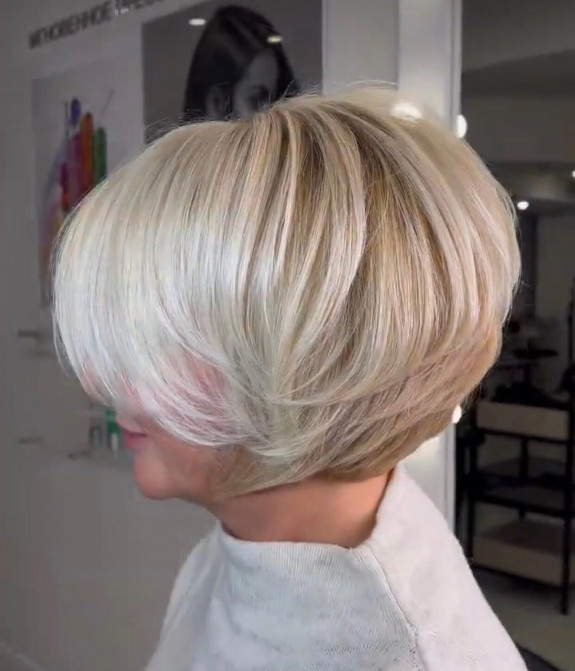 shag hairstyle for women over 50, layered bob hairstyle for women over 50, bob hairstyle for women over 50, low maintenance haircut for women over 50, pixie bob for women over 50, pixie haircuts, bob haircut